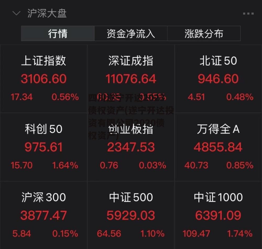 四川遂宁开达2023债权资产(遂宁开达投资有限公司2020债权资产)