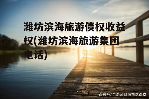 潍坊滨海旅游债权收益权(潍坊滨海旅游集团电话)