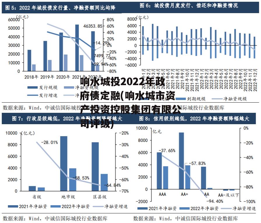 响水城投2022年政府债定融(响水城市资产投资控股集团有限公司评级)