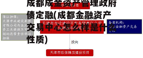 成都成金资产管理政府债定融(成都金融资产交易中心怎么样是什么性质)