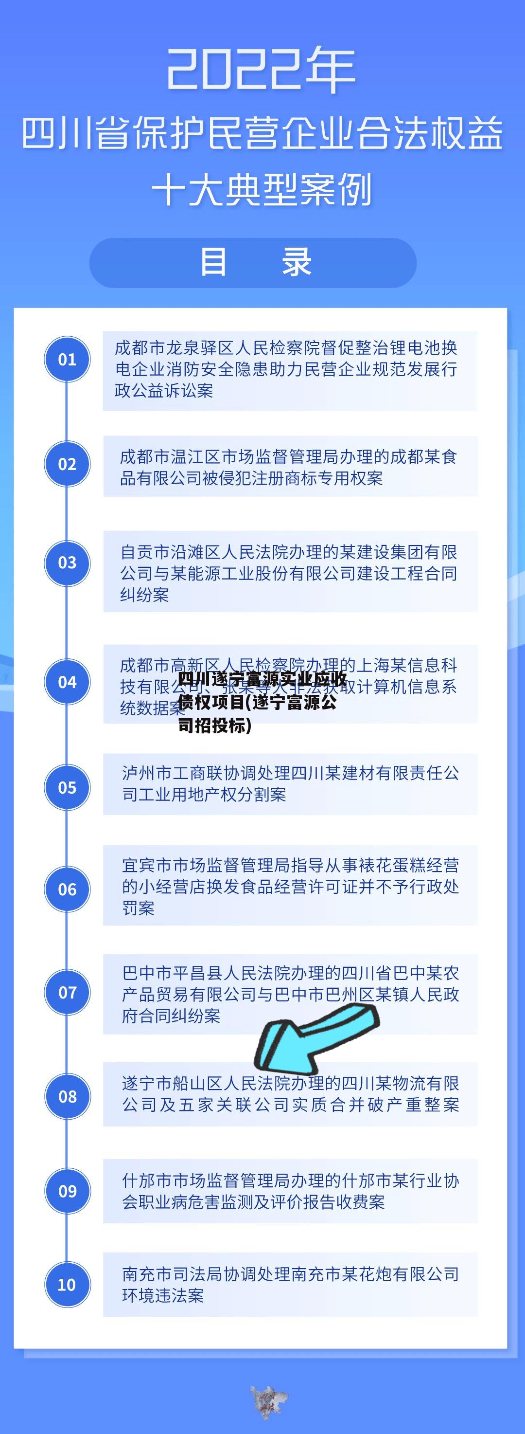 四川遂宁富源实业应收债权项目(遂宁富源公司招投标)