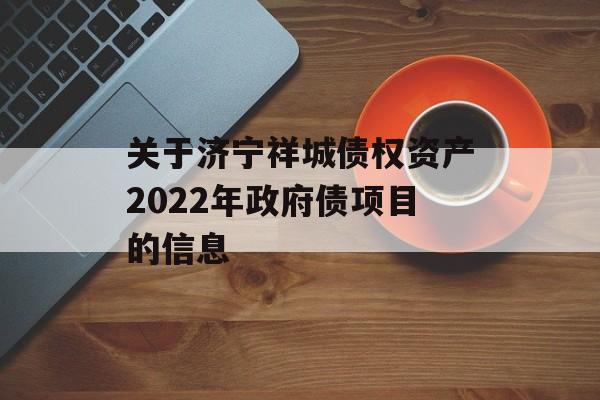 关于济宁祥城债权资产2022年政府债项目的信息