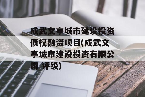 成武文亭城市建设投资债权融资项目(成武文亭城市建设投资有限公司 评级)