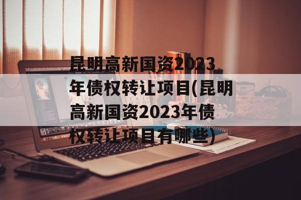 昆明高新国资2023年债权转让项目(昆明高新国资2023年债权转让项目有哪些)