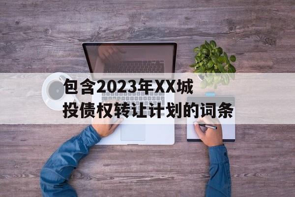 包含2023年XX城投债权转让计划的词条