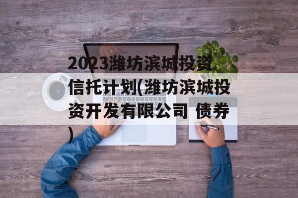 2023潍坊滨城投资信托计划(潍坊滨城投资开发有限公司 债券)