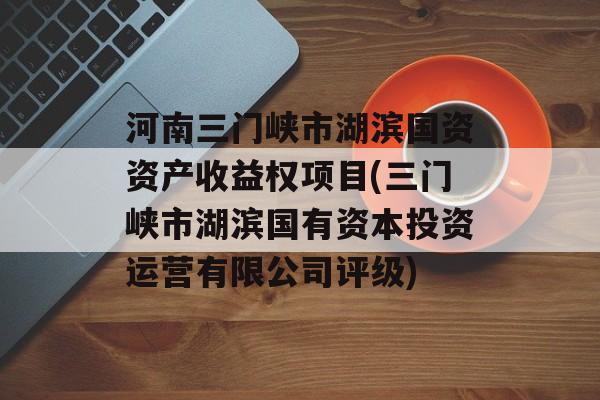 河南三门峡市湖滨国资资产收益权项目(三门峡市湖滨国有资本投资运营有限公司评级)