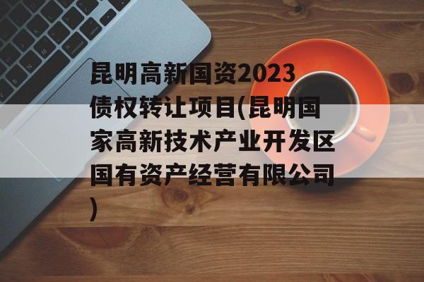 昆明高新国资2023债权转让项目(昆明国家高新技术产业开发区国有资产经营有限公司)