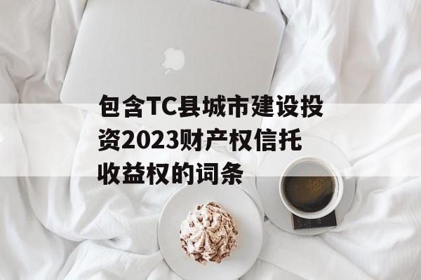 包含TC县城市建设投资2023财产权信托收益权的词条