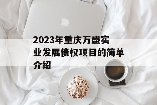 2023年重庆万盛实业发展债权项目的简单介绍