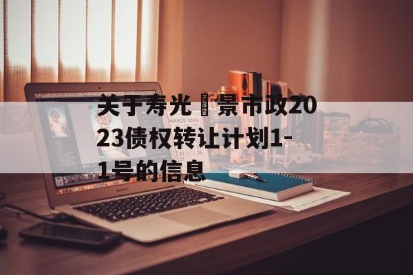 关于寿光昇景市政2023债权转让计划1-1号的信息