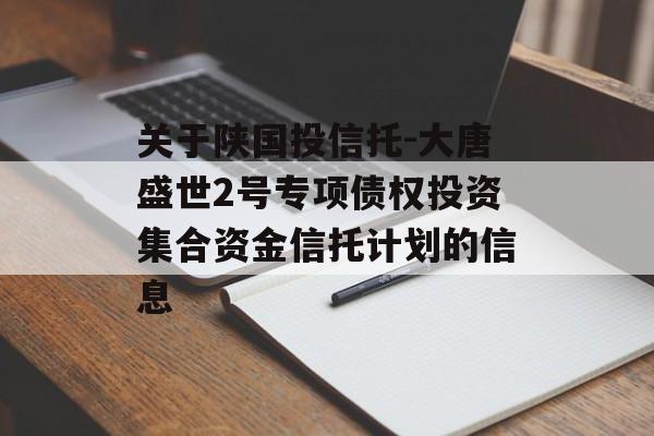 关于陕国投信托-大唐盛世2号专项债权投资集合资金信托计划的信息