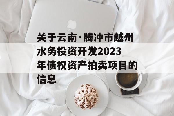 关于云南·腾冲市越州水务投资开发2023年债权资产拍卖项目的信息