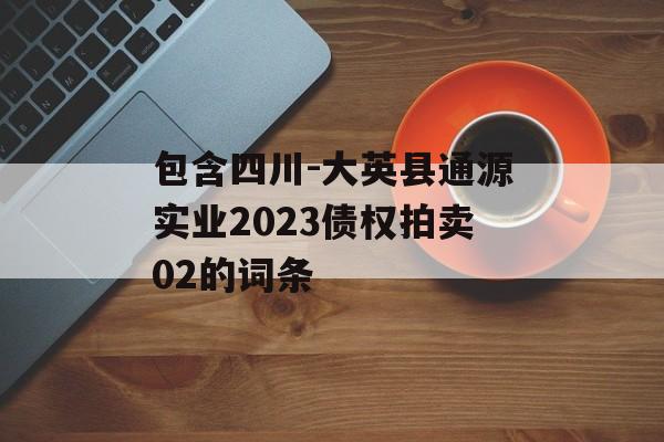 包含四川-大英县通源实业2023债权拍卖02的词条