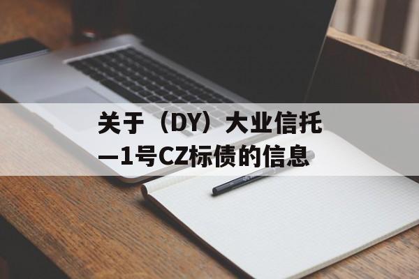 关于（DY）大业信托—1号CZ标债的信息