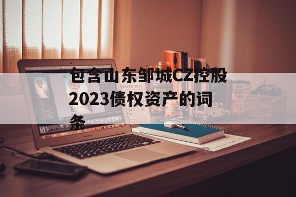 包含山东邹城CZ控股2023债权资产的词条