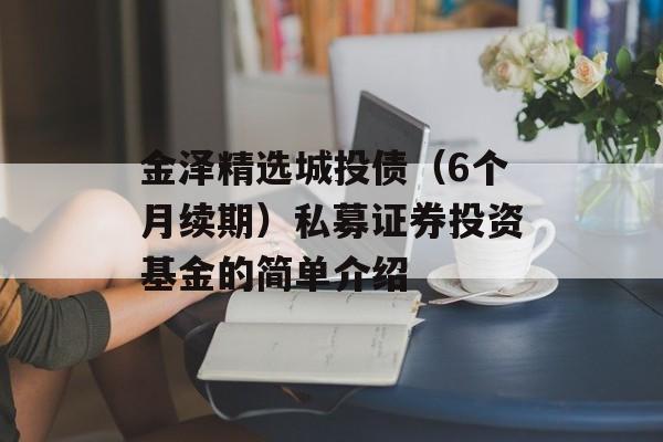 金泽精选城投债（6个月续期）私募证券投资基金的简单介绍