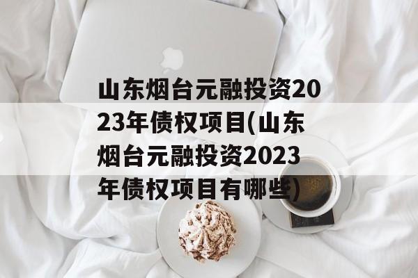 山东烟台元融投资2023年债权项目(山东烟台元融投资2023年债权项目有哪些)