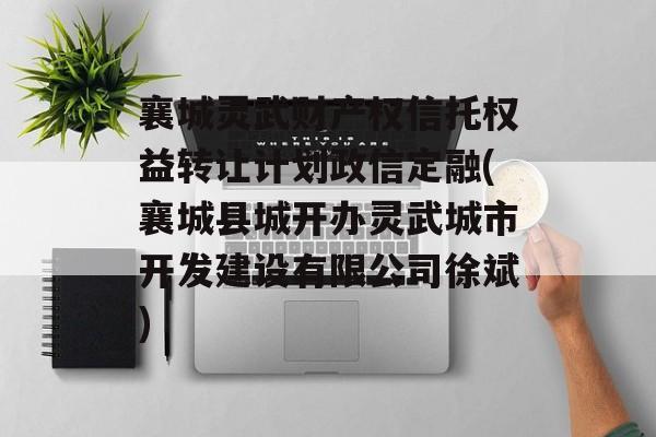 襄城灵武财产权信托权益转让计划政信定融(襄城县城开办灵武城市开发建设有限公司徐斌)