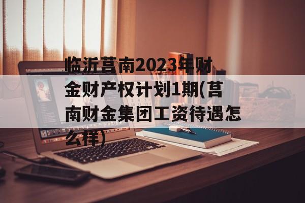 临沂莒南2023年财金财产权计划1期(莒南财金集团工资待遇怎么样)