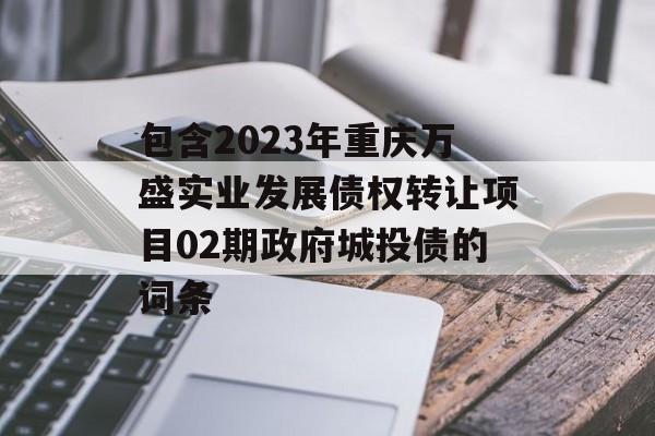 包含2023年重庆万盛实业发展债权转让项目02期政府城投债的词条