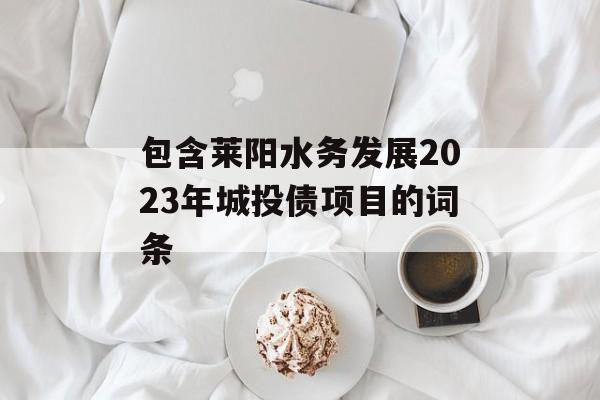 包含莱阳水务发展2023年城投债项目的词条