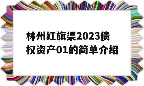 林州红旗渠2023债权资产01的简单介绍