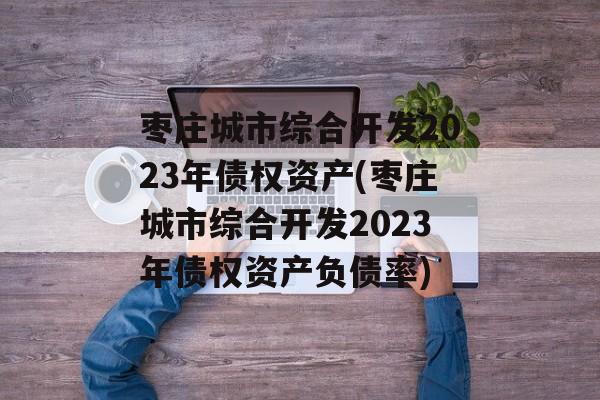 枣庄城市综合开发2023年债权资产(枣庄城市综合开发2023年债权资产负债率)