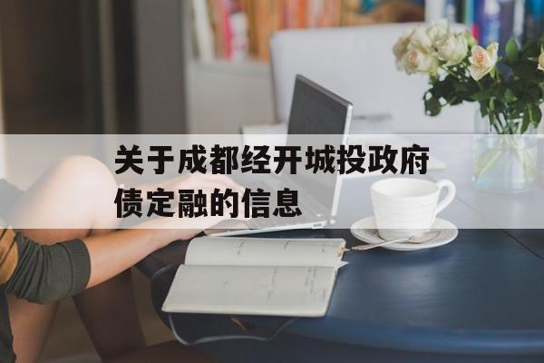 关于成都经开城投政府债定融的信息