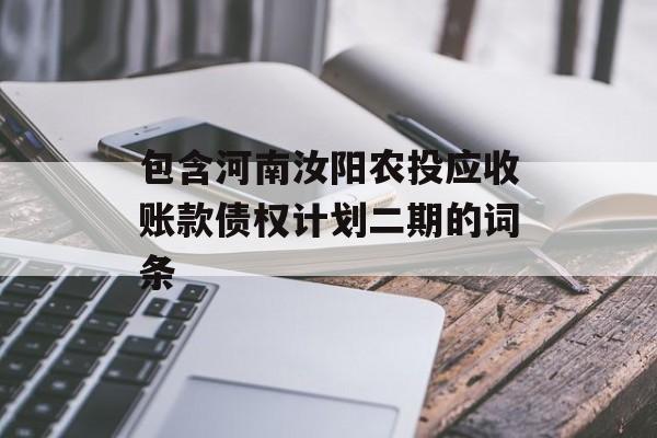 包含河南汝阳农投应收账款债权计划二期的词条