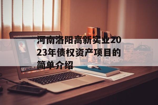 河南洛阳高新实业2023年债权资产项目的简单介绍