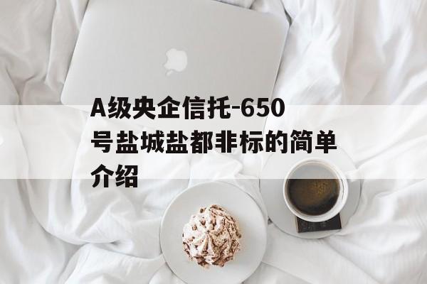 A级央企信托-650号盐城盐都非标的简单介绍