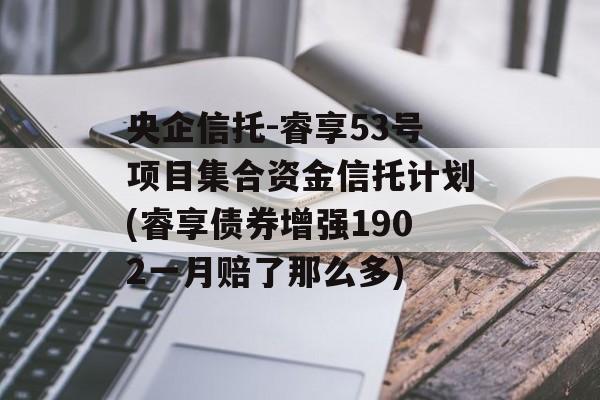 央企信托-睿享53号项目集合资金信托计划(睿享债券增强1902一月赔了那么多)