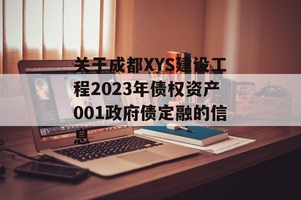 关于成都XYS建设工程2023年债权资产001政府债定融的信息