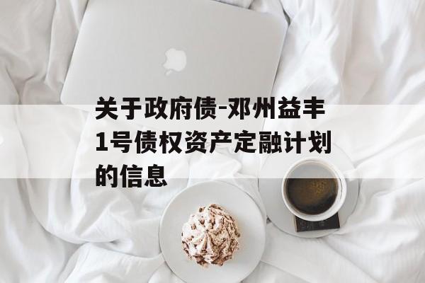 关于政府债-邓州益丰1号债权资产定融计划的信息