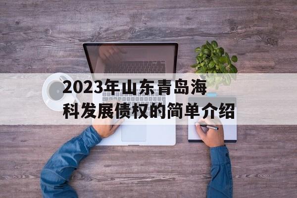 2023年山东青岛海科发展债权的简单介绍