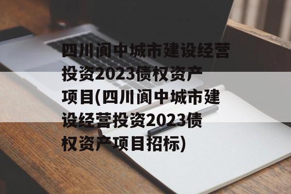 四川阆中城市建设经营投资2023债权资产项目(四川阆中城市建设经营投资2023债权资产项目招标)