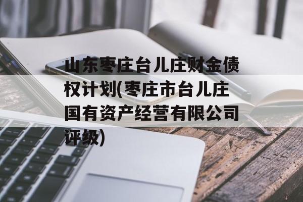 山东枣庄台儿庄财金债权计划(枣庄市台儿庄国有资产经营有限公司评级)