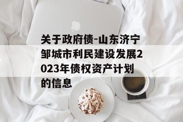 关于政府债-山东济宁邹城市利民建设发展2023年债权资产计划的信息