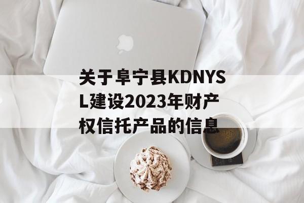 关于阜宁县KDNYSL建设2023年财产权信托产品的信息