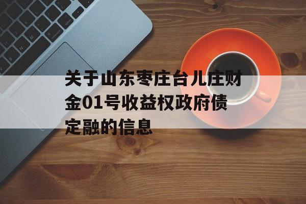 关于山东枣庄台儿庄财金01号收益权政府债定融的信息