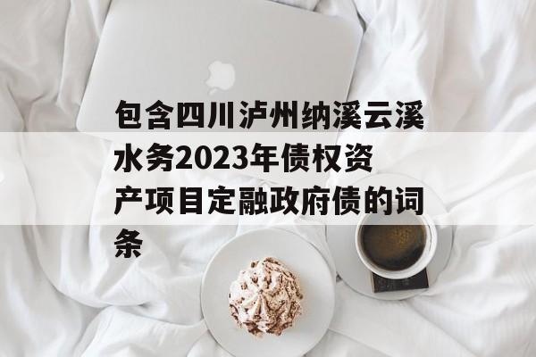 包含四川泸州纳溪云溪水务2023年债权资产项目定融政府债的词条