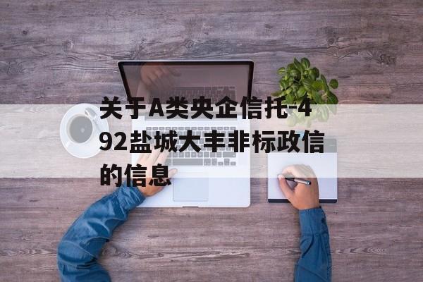 关于A类央企信托-492盐城大丰非标政信的信息