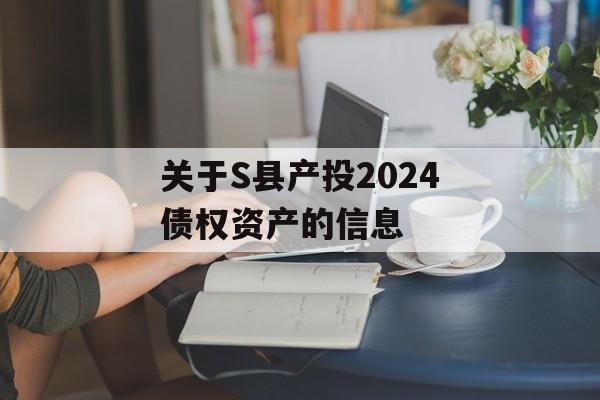 关于S县产投2024债权资产的信息