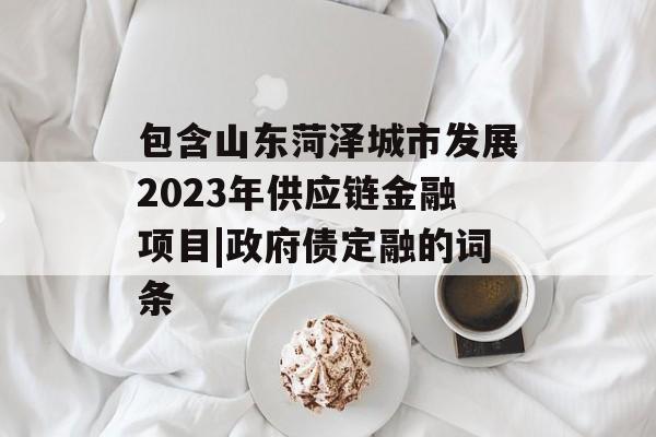 包含山东菏泽城市发展2023年供应链金融项目|政府债定融的词条